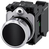 SIEMENS A6X30142890 ສະຫຼຸບສະຫຼຸບມາດຕະຖານ ປຸ່ມກົດ. ສີດຳ