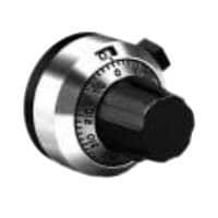 TT Electronics / BI Technologies 2607S ມືດນັບການຫຼັກສອງ 15 ການຫຼັກ 1/4" shaft 2 SCREW