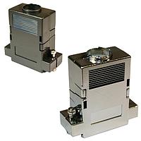 NorComp 956-009-010R031 ຊິ້ນສ່ວນຫຼັງສອງສ່ວນ 9P ຊັ້ນຕົ້ນສີເທົາພລາສຕິກ