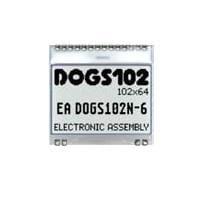 DISPLAY VISIONS EA DOGS102N-6 ຈໍສະແດງກາຣຟິກ LCD FSTN (+) ພື້ນຫຼັງສະຫວ່າງ Superwhite ສະທົດແສງ