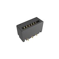 Amphenol FCI HFW6S-2STAE1HLF ຕິດຕໍ່ 1.00mm Flex Connector, HFW Straight series, 6 Position, Top Entry Surface Mount, Gold Plate, Non-ZIF, Halogen-free.