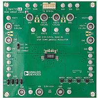 Analog Devices DC3164A-B ບົດທົດສອບຕົວຄວບຄຸມແຮງດັນໄຟຟ້າ - ຕົວຄວບຄຸມແຮງດັນໄຟຟ້າປ່ຽນແປງ LTM4710-1 Low VIN, Quad 8A