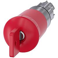 SIEMENS A6X30140776 ປຸ່ມກົດເປັນເຫຼັກກະເປົາ EM. STOP MUSHROOM PUSHBUTTON. 40MM. ແດງ