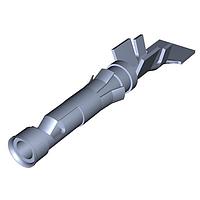 AMP Connectors - TE Connectivity 66358-9 (Cut Strip) ຕິດຕໍ່ວົງກົງມາດຕະຖານ III+ SKT18-1415 ຕັດສະຕຣິບ 100 ຊິ້ນ