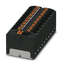 PHOENIX CONTACT 3274046 ບລັອກຕໍ່ສາຍບົດບັນທຶກ DIN PTFIX 10/18X4-G BK