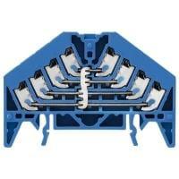 Weidmuller 1267920000 ບລັອກຕິມເນີລະບົບ DIN Rail PPV 4 BL 35X7.5 DGR