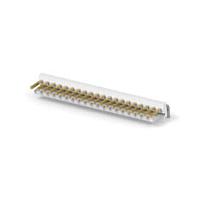 AMP Connectors - TE Connectivity 5-641207-0 Unshrouded 20P MTA156 HDR ASSY FL RA LF