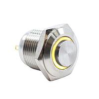 E-Switch PV6H240SS-351 ຕ້ານການທຳລາຍ 0-2A 48VDC ປິດ (ເປີດ) 16mm ສ່ວນສ້າງຈາກເຫຼັ້ງສະຖິງສູງ