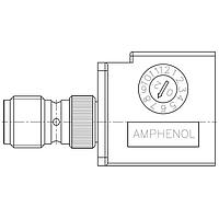 Amphenol RF APH-FKJ-SMAJ ຕົວແປ RF - ຕົວແປລະຫວ່າງຊີຣີ FAKRA Jack ໄປຫາ SMA Jack