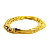 HARTING 21350102517100 ເສັ້ນສາຍອ່ານສະເຊນເຊີ / ເສັ້ນສາຍອັກຕູເວີ M12 A-code 4-pin ຊາຍຊັດເພື່ອຊາຍຊັດຍິງ, 10m, ປີວຊີເຫຼືອງ