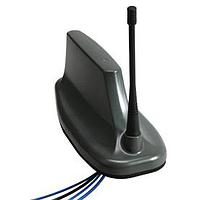 HUBER+SUHNER 1399.99.0039 Outdoor Antennas Vehicle Rooftop, Cellular and WiFi 2.4, 5 GHz, IEEE 802.11p, GPS, 6 / 7dBi, Connectors SMA plug (m), SMA jack (f), TNC plug (m), TNC jack (f)