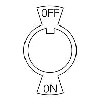 Bulgin F00232PAAA ຈາກກະດານບົດບົນ INDICATOR PLATE CHROME-PL