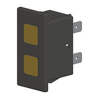 Carling Technologies VP166-B11EE-00000 ສະຫນັບສະຫນູນ Rocker VP166-B11EE-00000