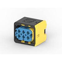 AMP Connectors - TE Connectivity 4-1418437-1 ກອງປົງ 6POS,AMP MCP2.8,REC HSG,ASSY,SEALED