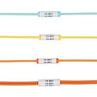 Panduit NWSLC2-2Y ປ້າຍຊື່ສາຍແລະຕົວຫມາຍ ເສັ້ນສີເຫຼືອງສໍາລັບການລະບຸສາຍ 2