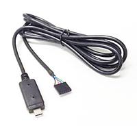 Connective Peripherals USBC-FS-UART-5V-3.3V-1800-PH ສາຍຕໍ່ຕົວອອກ UART USB-C UART Serial Cable 5V 3.3V TTL