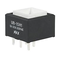 NKK Switches UB15SKW035C ປິດຜ້າອອກ SP ON-(ON) BRT RD AG