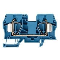Weidmuller 1745240000 ບລັອກຕໍ່ສາຍບົດບັນທຶກ DIN ZDU 16 BL