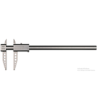 Mahr 4112305 ກອງປະຊຸມ Caliper (18 NA, 0-2000mm)