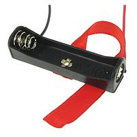 Eagle Plastic Devices 12BH410-R-GR ຄລິບແບດເຕີຣີ 1 AAA LDS ມີແຖວ