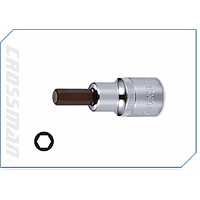 Crossman 99-194 1/2 inch Drive Hex Bit Sockets (19x66 mm)