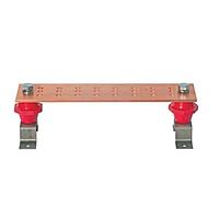 Wakefield Thermal SCGB-7KT ຊຸດບາຣ໌ດິນ Ground Bars Ground Bar Kit, 24 ຮອລ, ທອງ, ບໍ່ມີການປົວປ້ອງ, ຍາວ 16" L, ກວ້າງ 4" W, ສູງ 4" H, ຄວາມຫນາ 0.25"