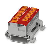 PHOENIX CONTACT 1019560 ບລອກທເີມິນອລທາງລົດ DIN PTVFIX 6/18X2,5-NS35A RD