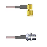 Amphenol Custom Cable Q-38025000H018i ສາຍສະບັບ RF SMA-RP/N-SJB G142 18I