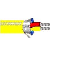 Belden 83952 004500 ສາຍຕໍ່ Thermocouple 20AWG 1PR SHIELD 500ft SPOOL ເຫຼືອງ