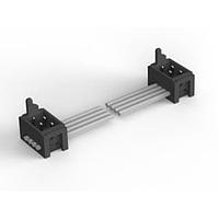 AMP Connectors - TE Connectivity 2205110-3 ສາຍສະບັບ Ribbon CA 200MM 18 POS. MOW-MOW