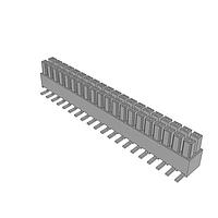 Samtec IPS1-120-01-L-D-VS ພາວເລີ້ມໃຫ້ກັບບອດ .100" Mini Mate(R) ອິສເລດພາວເລີ້ມຕໍ່ຕົວເຊື່ອມພວມຊອກເກັດ