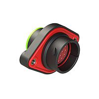 Amphenol SINE Systems AHDP02-18-21PN-SRA ປະຕູຮັບ 21 ຕຳແໜ່ງ, ປິດກັນຂະໜາດ 18