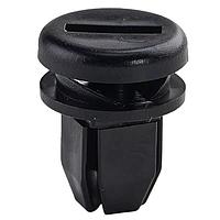 Essentra Components QTPF-2BK ກຸ່ມສະແກຣວແລະອຸປະກອນຢືດ 1/4 ການຫຼັກກະທົບແຜງ, ສີດຳ, ຍາວ 4-6MM