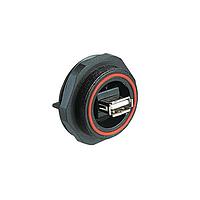 Bulgin PX0848/AA USB 2.0 USB 2.0 ການຕິດຕັ້ງກະແຜ່ນຫຼັງປະເພດ A