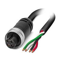 PHOENIX CONTACT 1423273 ເຄື່ອງສາຍພະລັງງານ Socket Power Cable PDC-4P-10,0-U80/138FS