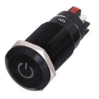 Bulgin MPI005PTELARD12 ສະຫນັບສະຫນູນຕ່າງໄຟຟ້າຕ້ານການທຳລາຍ 19mm ອະລູມິນິມຕ້ານການທຳລາຍ Switch