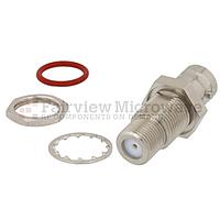 Fairview Microwave FMAD1041 75 Ohm BNC Female to F Female Bulkhead Adapter (1000 Mhz)