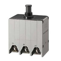 E-T-A Circuit Breakers 5140-G133-J2M1-M6S0TN-50A ຕັດວົງຈອນຄວາມຮ້ອນສາມຂາຍ, ສະໄຕລເຮືອບິນ, ມີເຄື່ອງຈັດການ trip-free ແລະ ການກົດ/ດຶງ ສະເລີຍດ້ວຍມື. ສາຍສະແດງຢູ່ປຸ່ມກົດຈະສະແດງຕຳແໜ່ງ tripped/off ຢ່າງຊັດເຈນ. ຕິດຕັ້ງບົດແຜ່ນ Threadneck, ມີພາຍໃນຮູບແບບມິຕຣິກແລະ US.
