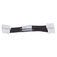 Molex 15136-0800 ການປະກອບສາຍສະເພາະ MicroClasp 8CKT CBL ASSY SR 50MM ສີຂາວ