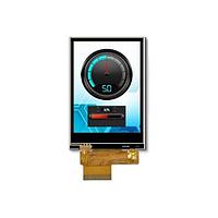 4D LCD 4DLCD-32320240-CTP-CLB ມູດຈອງ LCD ສີທົ່ງຫມົດ ຂະໜາດ 3.2", 240x320 ພິກເຊວ, ມີການສະຕິກສະຕິບັດ Capacitive ແລະ ກະຈົບປົກກັນເລນສ໌
