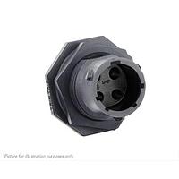 Eaton Souriau-Sunbank UTSX7124PSCR ຮອບຮວມ Jam nut receptacle, ບໍ່ມີ backshell, ມີ 4 ຕິດຕໍ່ສະກຣູພູດຊາຍ, IP68/69K