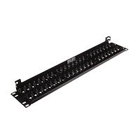 Belden AX101458 ແຜ່ນຕິດຕັ້ງ FLEX PATCH PANEL 48-P 2U BLK