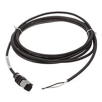 Amphenol SINE Systems AT04GY-2P-N-TPE-M4 ການປະສົມສາຍຄອງຮັບສະຫນອງ 2 ຕຳແໜ່ງ ແບບ Single-Ended Molded Cable Assembly. ສີດຳ TPE, ໃຊ້ຕົວເຊື່ອມ AT04-2P, ຄວາມຍາວ 4 ແມັດ