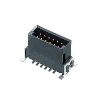 Harwin M55-7011242R ຕົວເຊື່ອມ 12P 1.27 SMC ຜູ້ຊາຍ