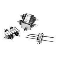 P&B 3VB1 ຕັ້ງຕົວກັນສະຫນອງໄຟຟ້າ Power Line Filters 3A 1/4" FASTON FLANGE MOUNT