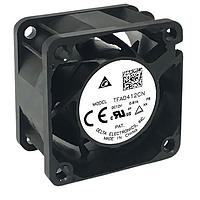 Delta Electronics, Inc. TFA0412BN-CN ພັງລົມທູບແອັກຊຽວ, 40x28mm, 12VDC, 22.2CFM, 5.04W, Ball, 4Leads, ຕິດຕາມການລອກໂຣເຕີ, Tach/PWM