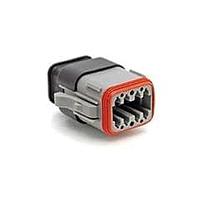 Amphenol SINE Systems AT06-08SA-SR2GY ຕົວເຊື່ອມ 8-ທາງ PLG F CON W/.053-.120 RSEAL