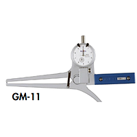 TECLOCK GM-11 External Dial Caliper Gauge (0～50mm/0.1mm)