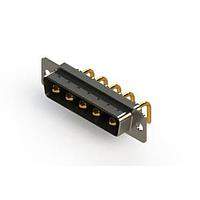 EDAC 629-5W5-240-1N1 ຕູ້ຕິດຕໍ່ D-Sub ປະສົມມຸມຂວາ ຕູ້ຕິດຕໍ່ພະລັງງານ Combo D-Sub