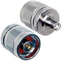 Linx Technologies - TE Connectivity ADP-SMAF-NM ຕົວແປ RF - ລະຫວ່າງຊຸດ SMA Jack ເປັນ N Plug Adapter